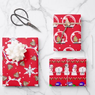 Various Christmas Snowmen
