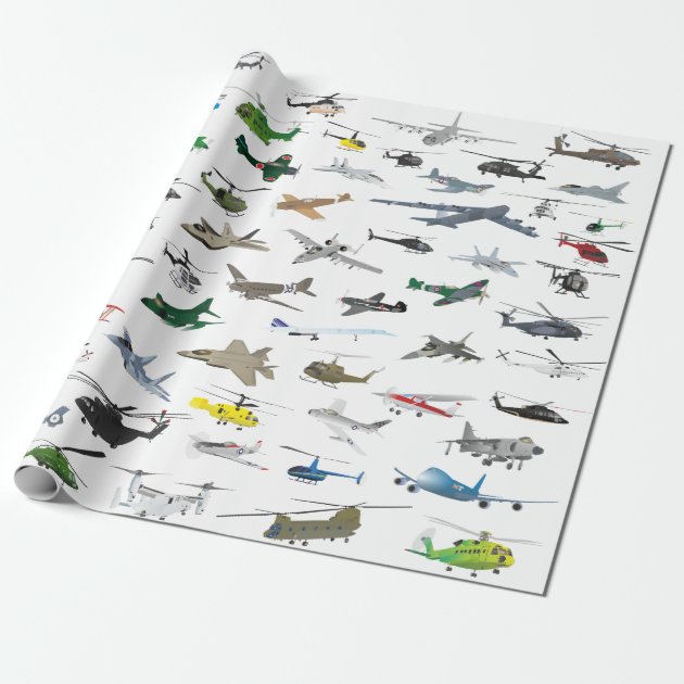 Airplane wrapping paper new arrivals