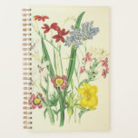 [ Thumbnail: Various Colorful Flowers & Green Plants Planner ]