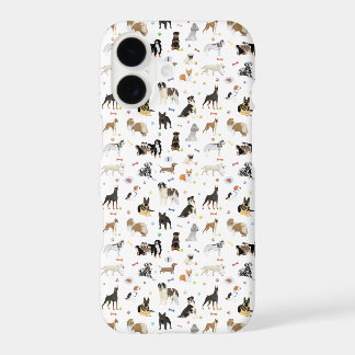 Various Dogs Pattern iPhone 17 Case