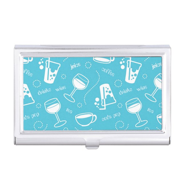 Various drinks business card case (Front)