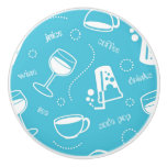 Various drinks ceramic knob