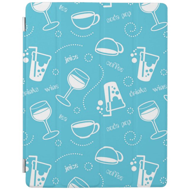 Various drinks iPad smart cover (Front)