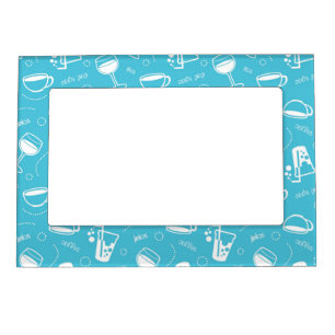 Various drinks magnetic photo frame