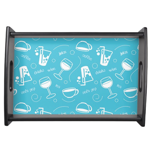 Various drinks serving tray (Front)
