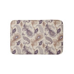 Various Feather Pattern Bathroom Mat