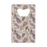 Various Feather Pattern Credit Card Bottle Opener