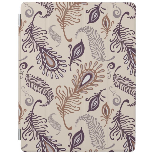Various Feather Pattern iPad Smart Cover (Front)