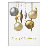 various hanging Christmas bauble (Front)