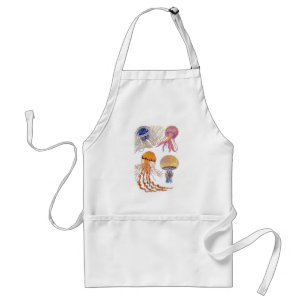 Various Jelly Fish Adult Apron