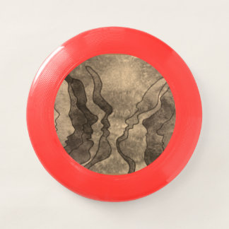Various original art designs on  Wham-O frisbee