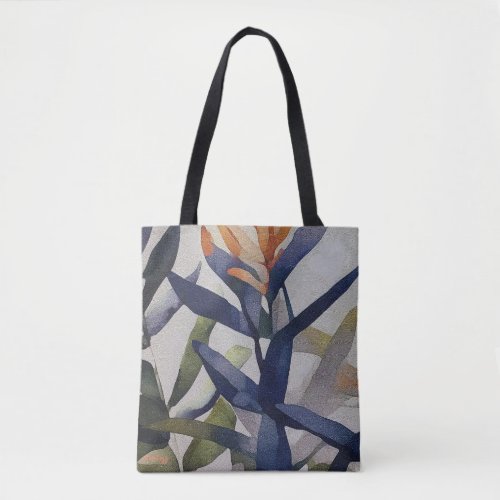 Various Plants Watercolor Combination Tote Bag