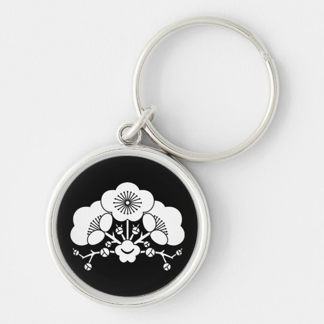 Various plum blossoms keychain (Front)