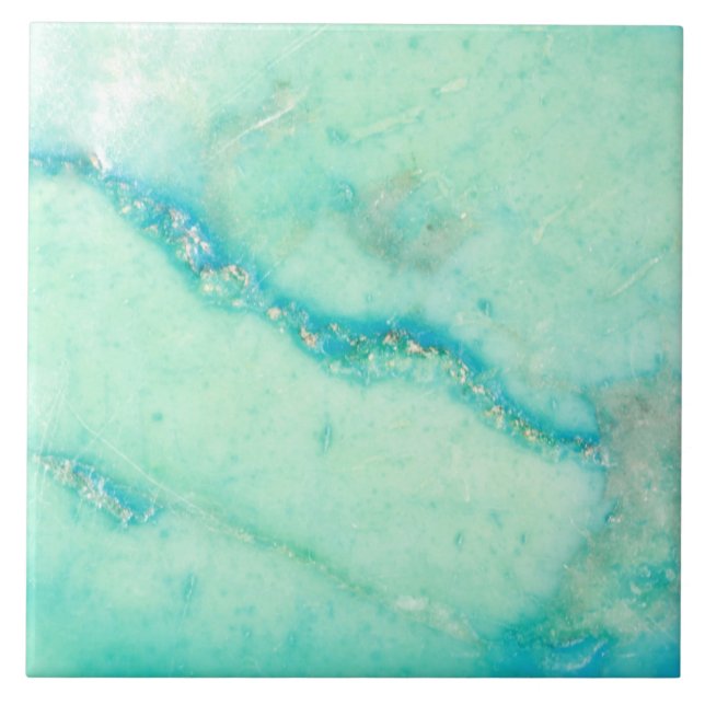 Various Semi-precious gemstone texture structure Ceramic Tile (Front)