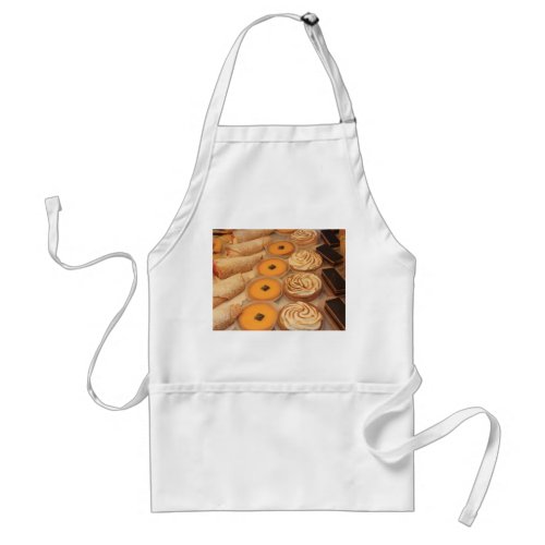 various sorts of pastry apron