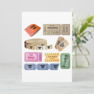 Various Tickets Invitation