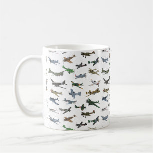Various WW2 Airplanes Coffee Mug