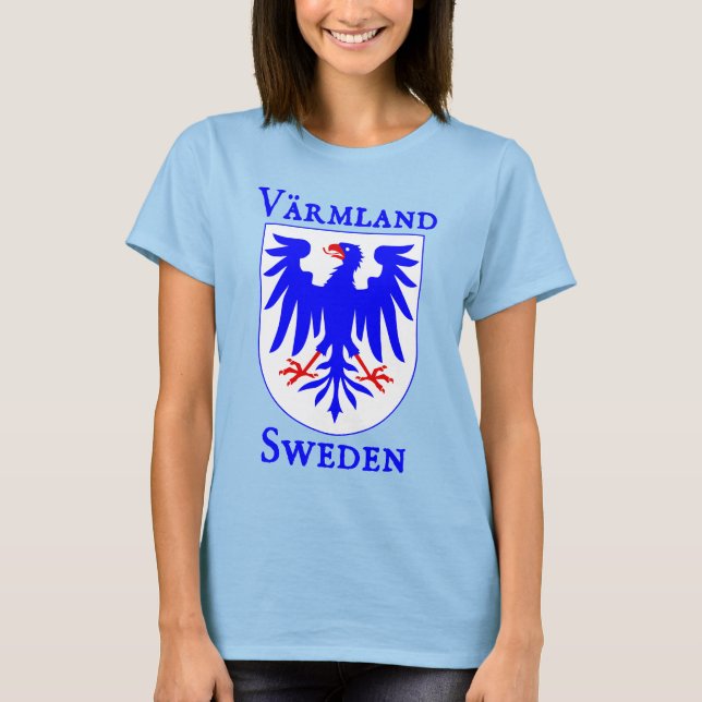 Värmland, Sweden (Sverige) T-Shirt (Front)
