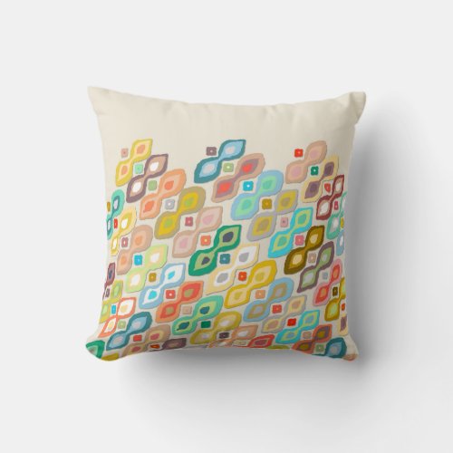 Varsha ikat throw pillow