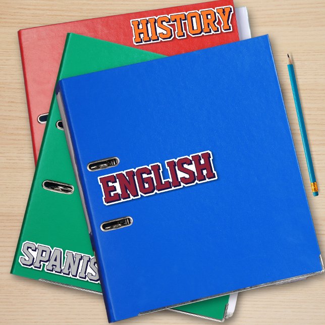 Varsity Class Name Stickers (Creator Uploaded)