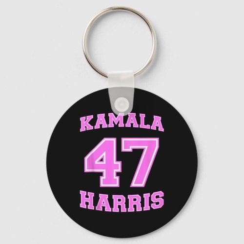 Varsity First Woman President Harris 2024 Kamala H Keychain