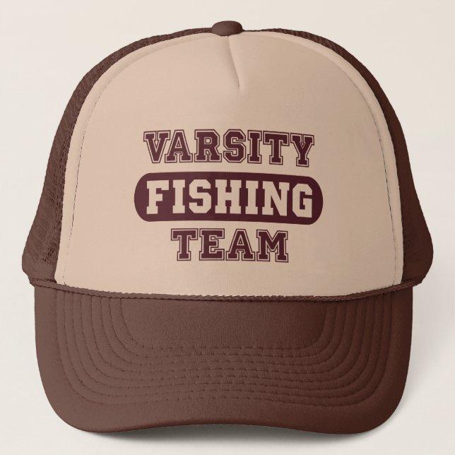 Varsity Fishing Team Trucker Hat (Front)