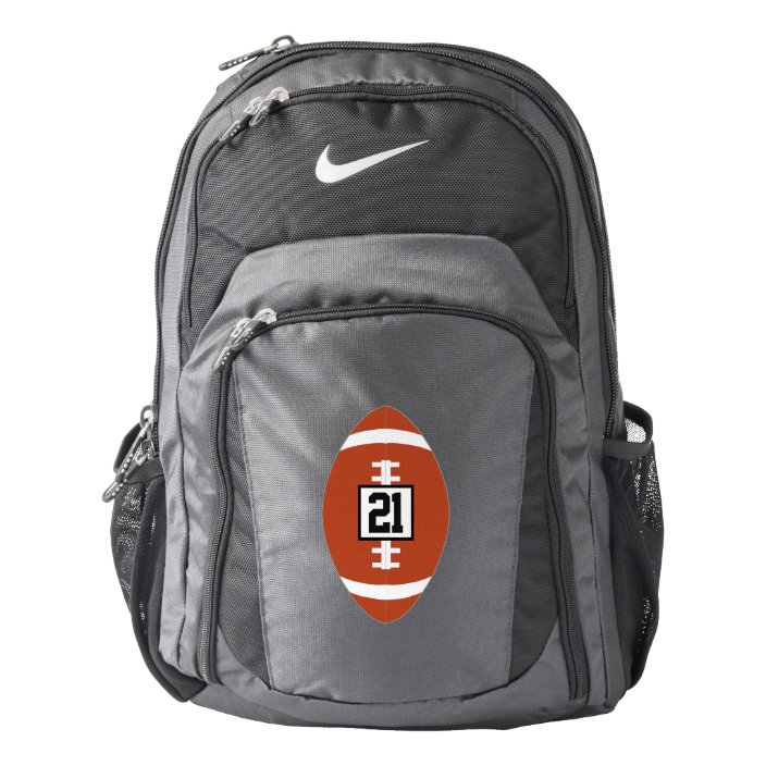 football player backpack