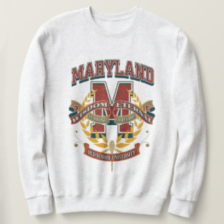 Varsity letter M University of Maryland Sweatshirt