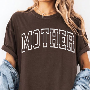 Varsity Motherhood Mom-to-Be Baby Shower Gift T-Shirt