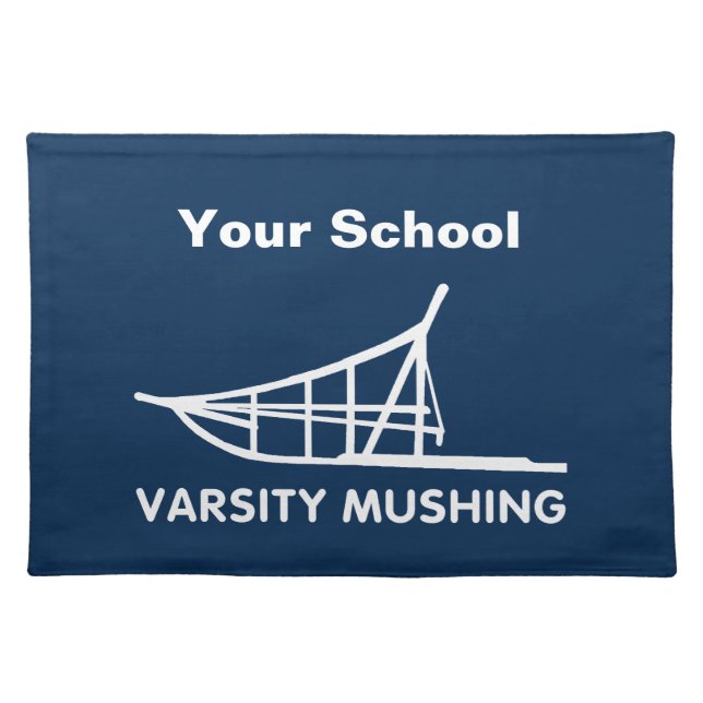 Varsity Mushing Placemat (Front)