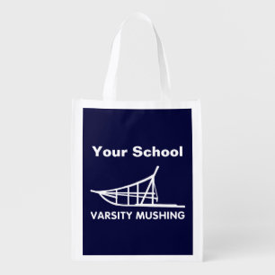 Varsity Mushing Reusable Grocery Bag