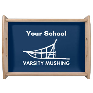Varsity Mushing Serving Tray