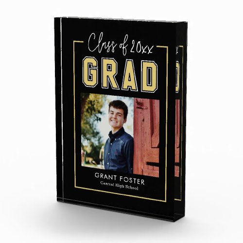 Varsity Pride Editable Color Graduation Keepsake