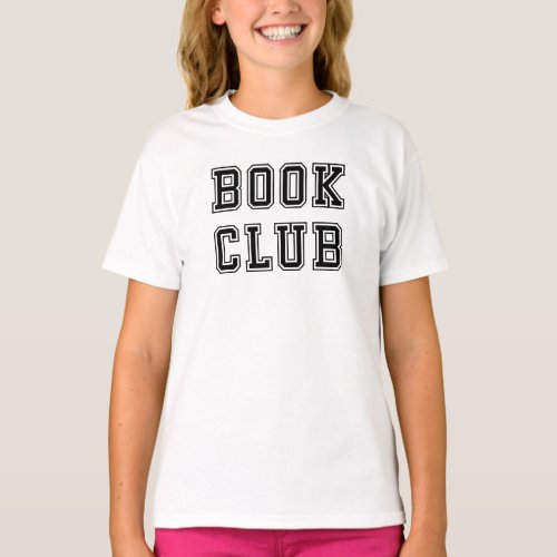 Varsity Style Book Club T_Shirt