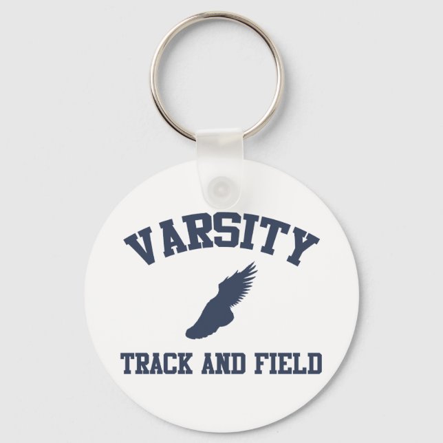 Varsity Track and Field Keychain (Front)