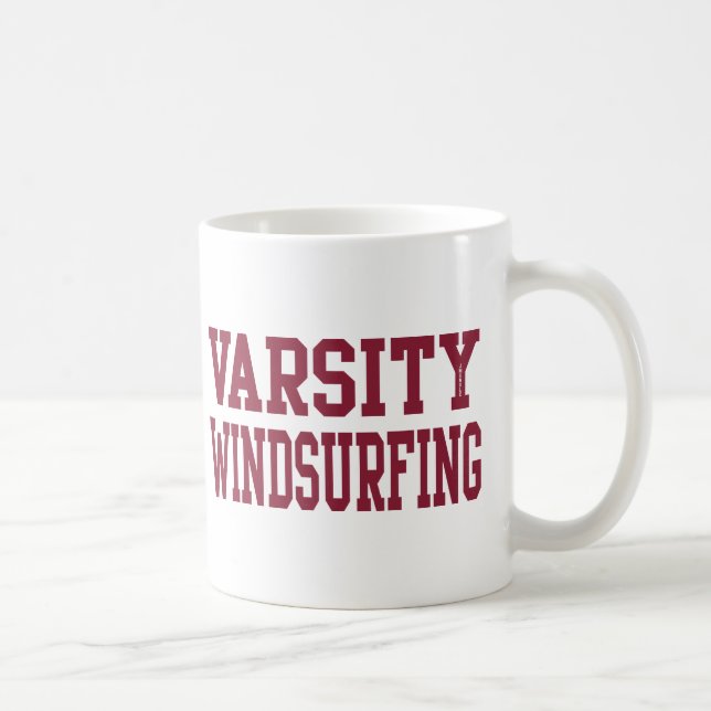 Varsity Windsurfing Coffee Mug (Right)