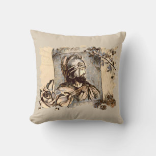 Vartan mamikonian throw pillow