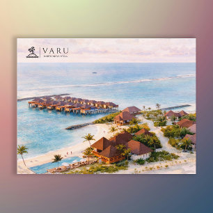 VARU, North Malé Atoll, Maldives   Travel  Postcard