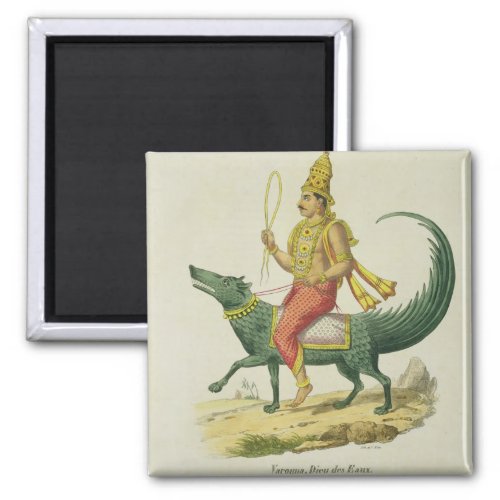 Varuna God of the Oceans engraved by Charles Eti Magnet