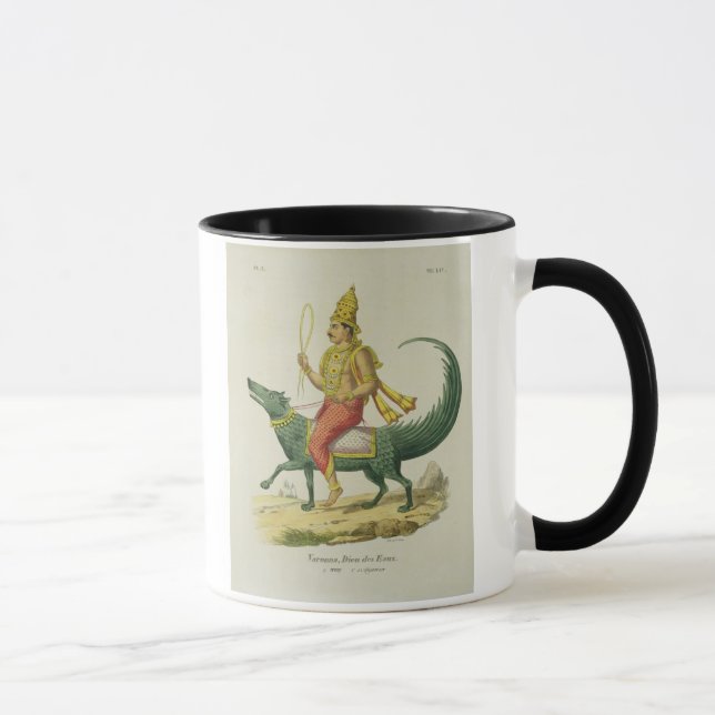 Varuna, God of the Oceans, engraved by Charles Eti Mug (Right)