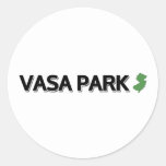 Vasa Park, New Jersey Classic Round Sticker