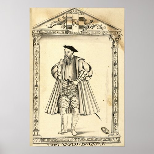 Vasco da Gama  from Lendas da India Poster