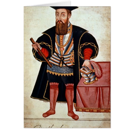 Vasco da Gama , illustration Cards (Front)