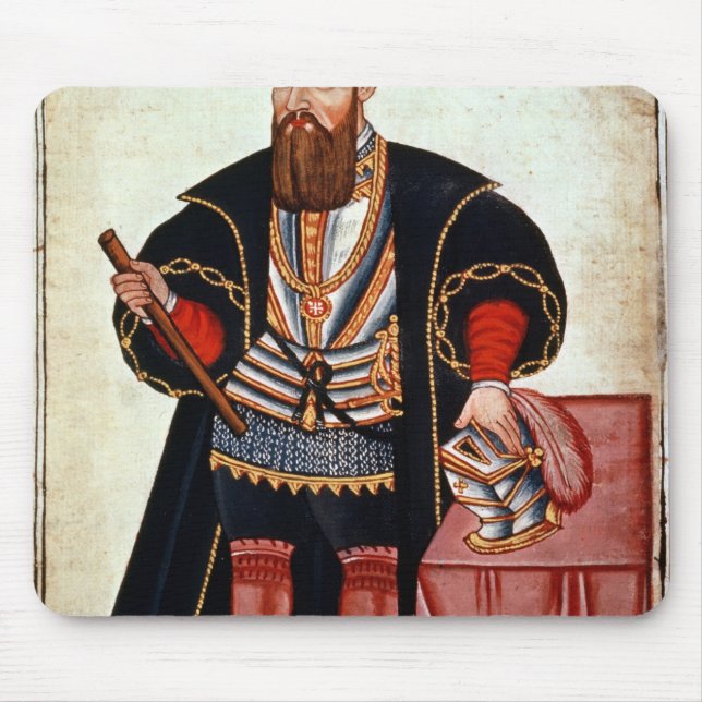 Vasco da Gama , illustration Mouse Pad (Front)