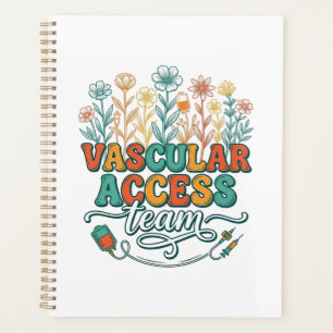 Vascular Access Team Floral Medical Shirt Design_1 Planner