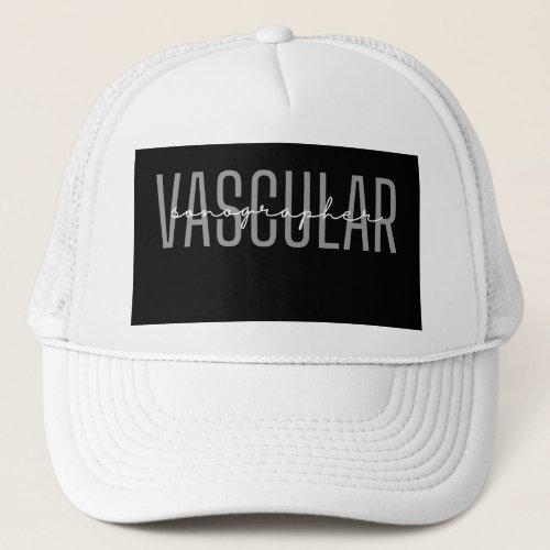 Vascular Sonographer Trucker Hat
