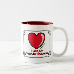 Vascular Surgeon Two-Tone Coffee Mug