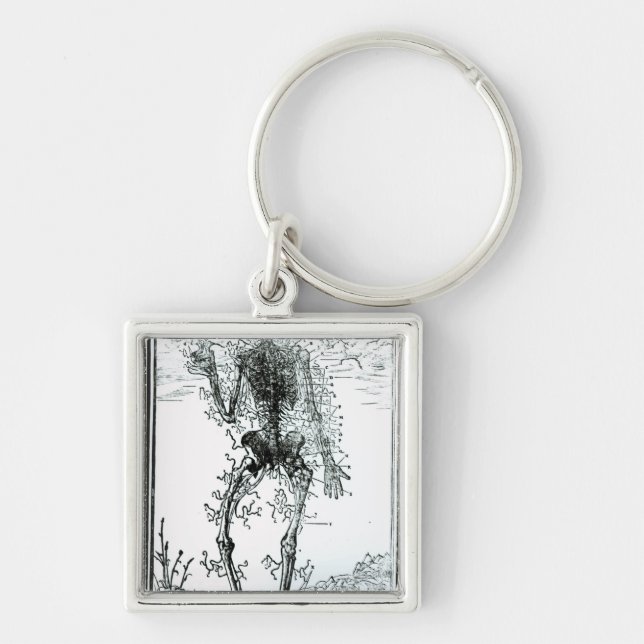 Vascular System of the Body Keychain (Front)