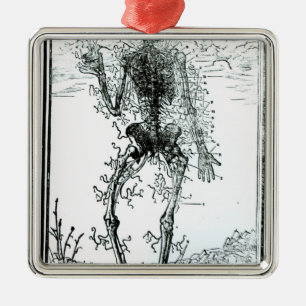 Vascular System of the Body Metal Ornament