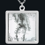 Vascular System of the Body Silver Plated Necklace<br><div class="desc">Vascular System of the Body | by Andreas Vesalius | Art Location: Private Collection | Belgian Artist | Image Collection Number: XJF143296</div>